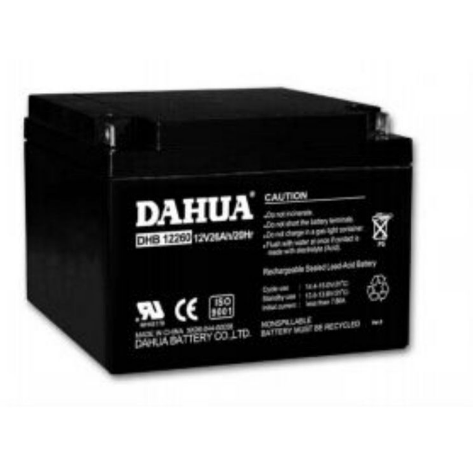 DAHUA蓄电池DHB12170 12V17AH大华蓄电池阀控密封铅酸电池UPS应急电池