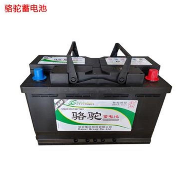 骆驼电瓶6-QWLZ-85 95D31L免维护蓄电池12V85AH船舶汽车