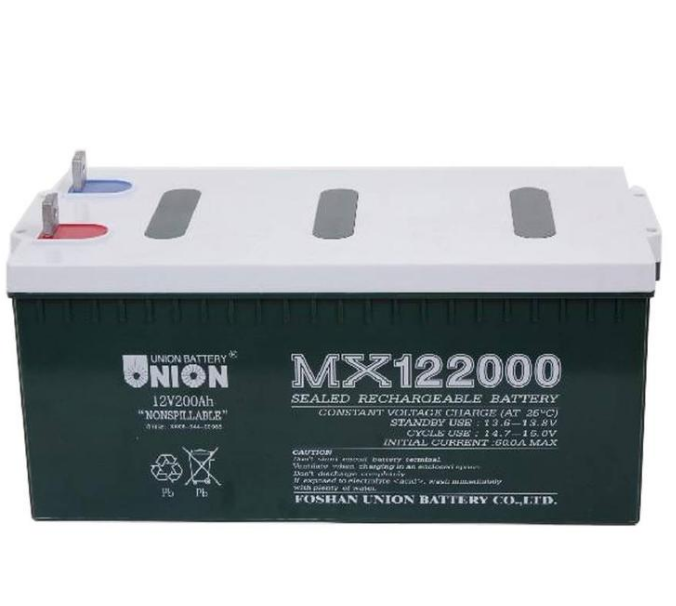 友联蓄电池MX121000韩国UNION蓄电池12V100AH 通信电源配套