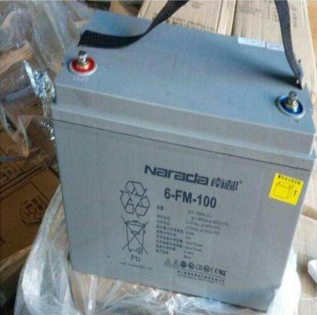 南都蓄电池6-GFM-100 匠心型免维护铅酸电瓶 消防电力系统离网电源系统备用电源