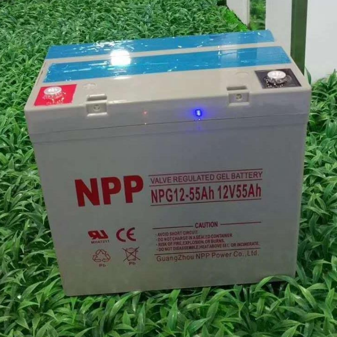 NPP耐普蓄电池 12V24AH 型号NPG12-24AH 现货支持定制