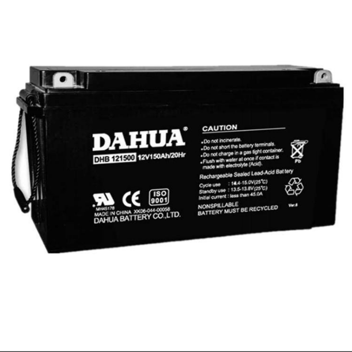 大华蓄电池DHB12800大华铅酸电池12V80AH/20HR UPS不间断电源