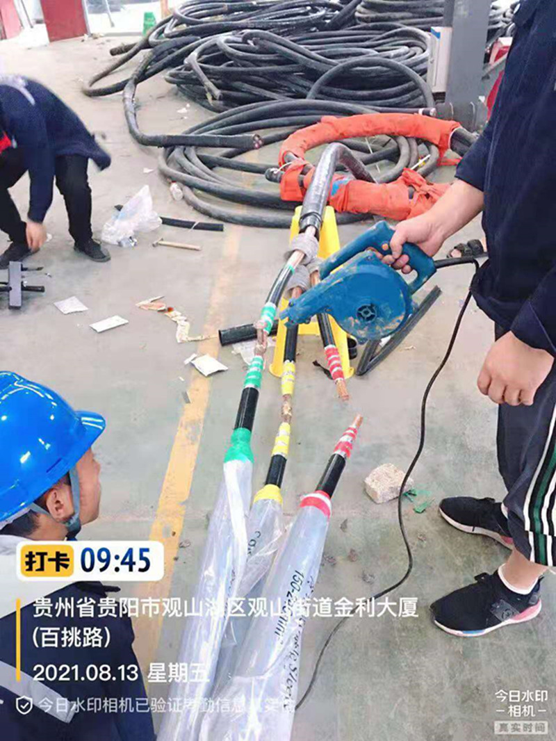 35KV电缆热熔接头技术培训 高压电缆熔接中间接头 电缆挖断抢修 