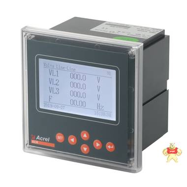安科瑞ACR330EFLH谐波质量分析仪表带分时计费功能和MAX需量功能 