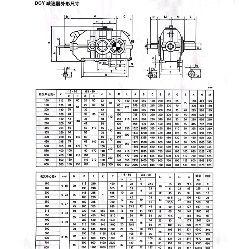 圆柱齿轮减速机DCY224-31.5-III矿山机械球磨器 DCY315减速机,DCY400减速机,DCY齿轮减速机,DCY450减速机,DCY355减速机