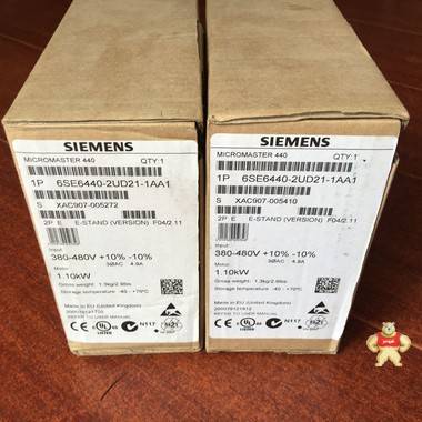 西门子MM420变频器0.37KW 6SE6420-2UC13-7AA1 