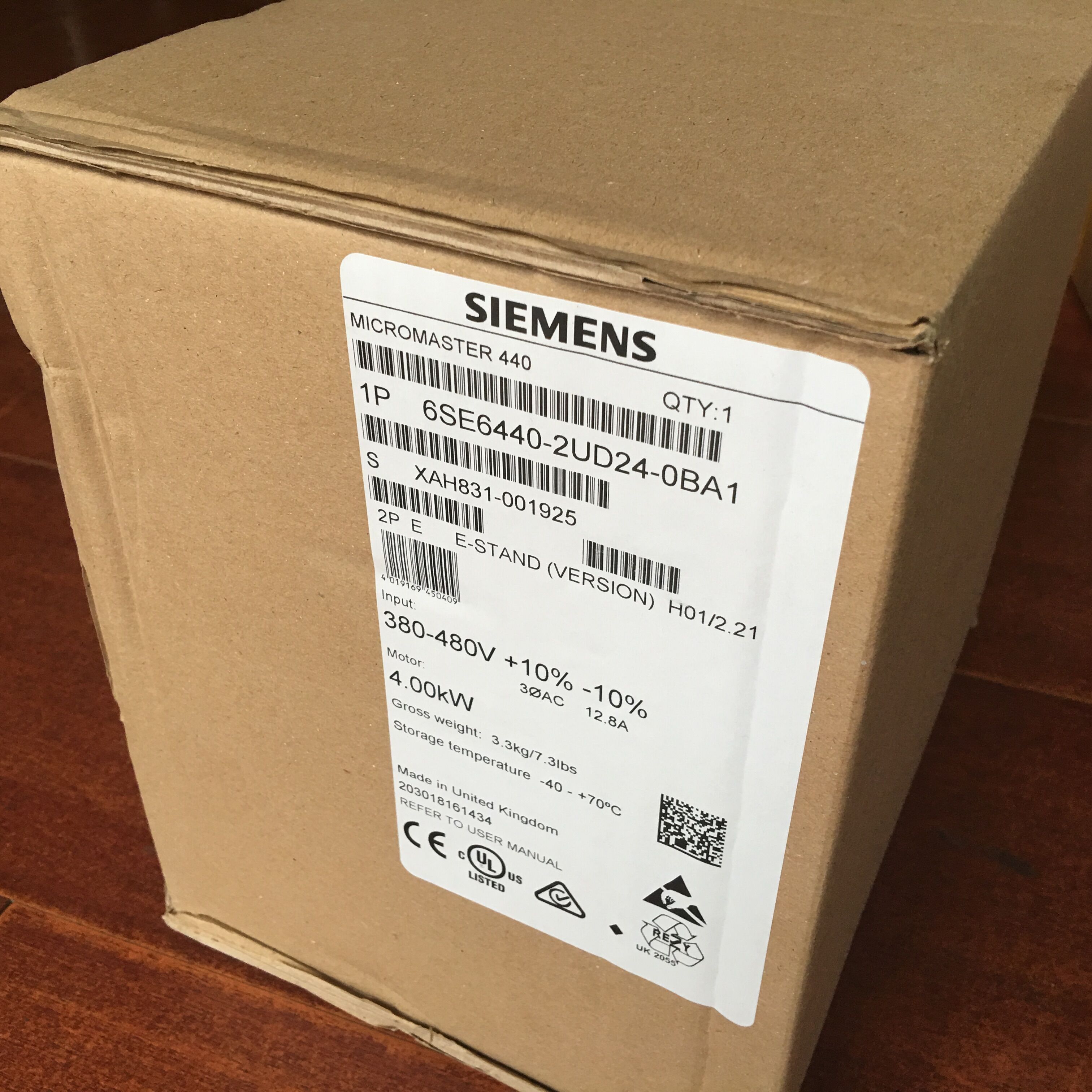 西门子MM420变频器0.25KW 6SE6420-2UC12-5AA1