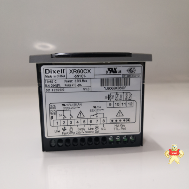 DIXELL小精靈數(shù)顯單輸出XR60CX艾默生展示柜冷柜溫控器 XR60CX,Dixell,艾默生,溫控器