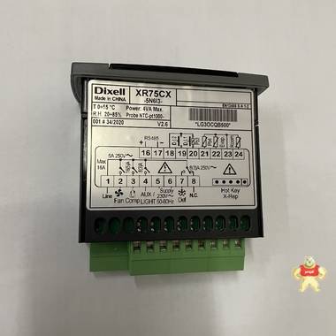 Dixell小精靈XR75CX電子式中低溫強制風(fēng)冷溫控器RS485遠(yuǎn)程控制 Dixell,XR75CX,艾默生,溫控器
