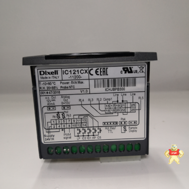 艾默生dixell小精灵帝思数显IC121CX-11200水冷热泵机组控制器 IC121CX-11200,艾默生,dixell小精灵,机组控制器