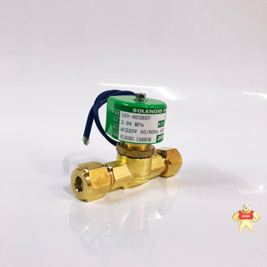 SAGINOMIYA日本鹭宫冷库空调螺纹电磁阀SEV-603BXF原装黄铜配件 日本鹭宫,SEV-603BXF,螺纹电磁阀