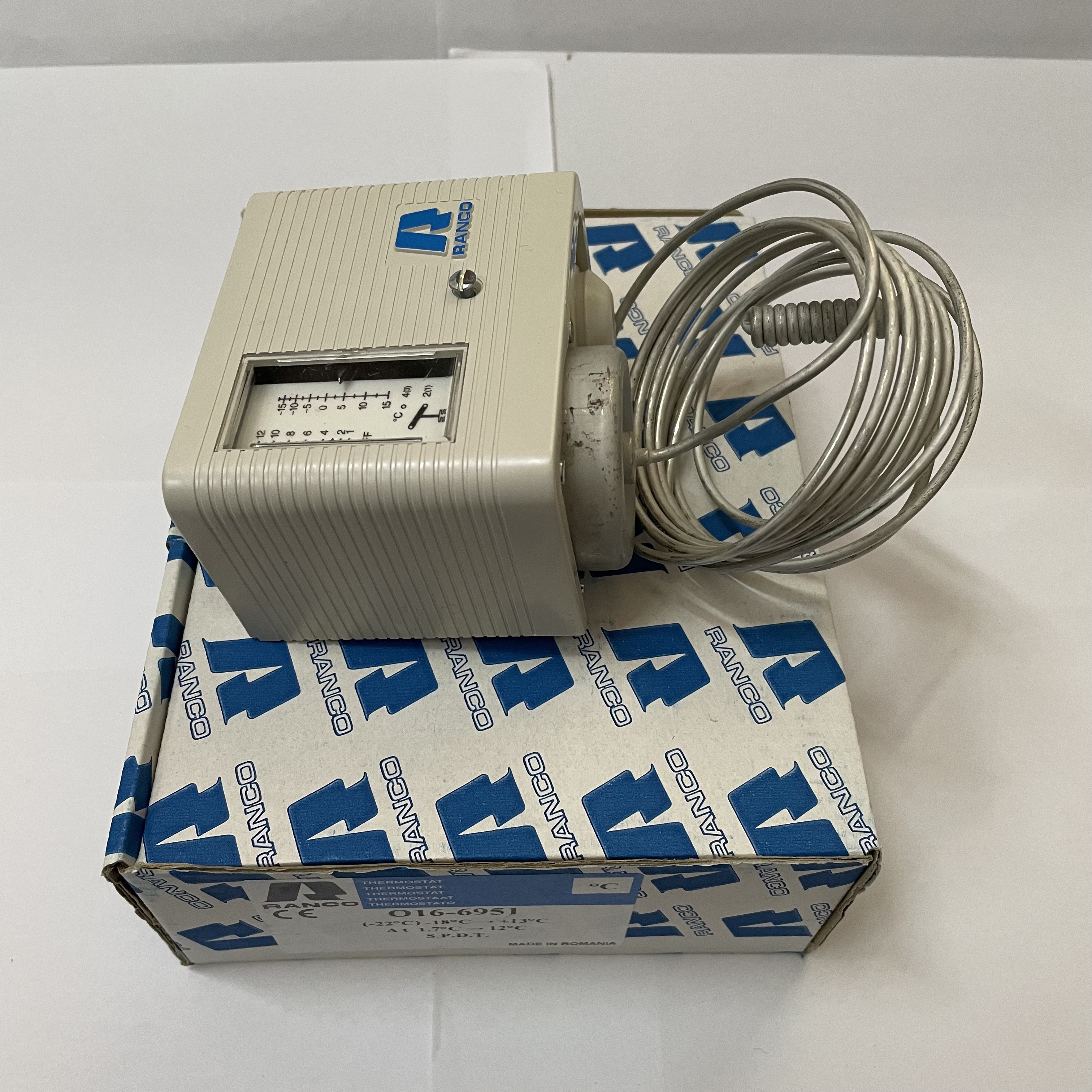 英国RANCO兰柯压力控制器016-6951正品远程空调压差开关