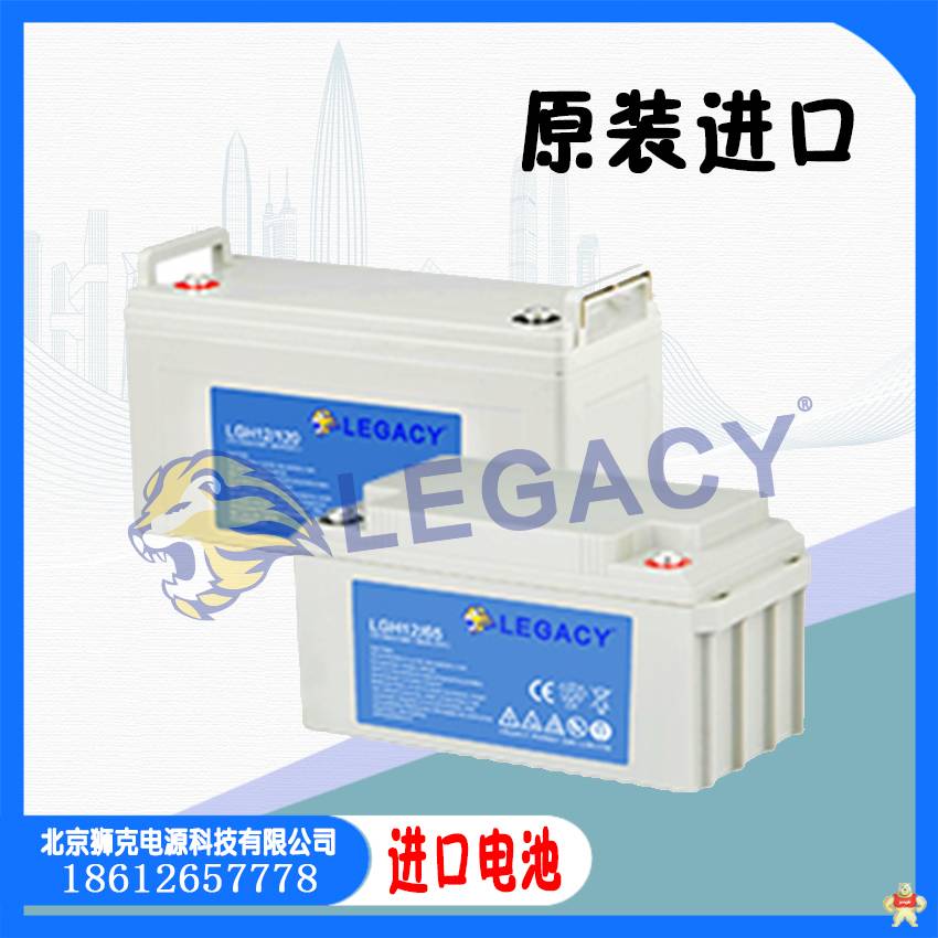 英国LEGACY蓄电池 LGP12/100 12V100AH 用于UPS/EPS 直流屏 消防系统等