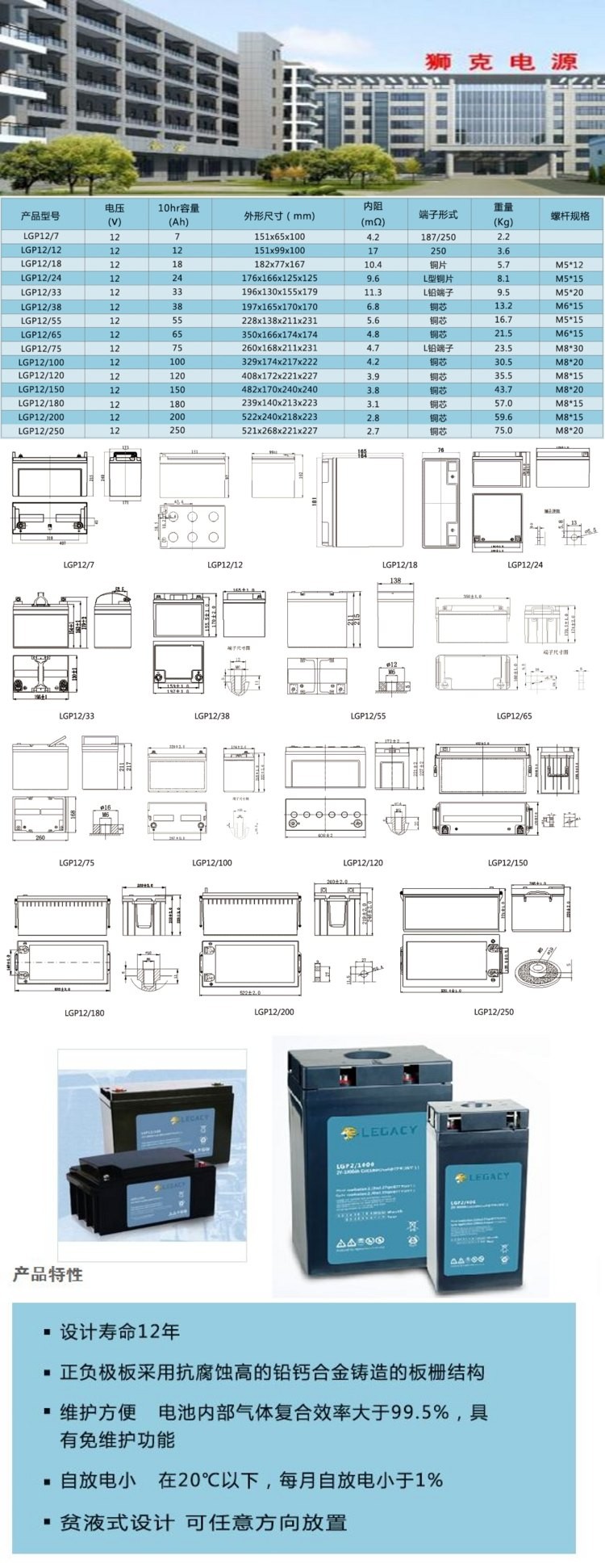 英国LEGACY蓄电池 LGP12/65 12V65AH用于直流屏 逆变器 扫地机 船舶 UPS EPS 英国LEGACY蓄电池,英国狮克蓄电池,LGP12/65