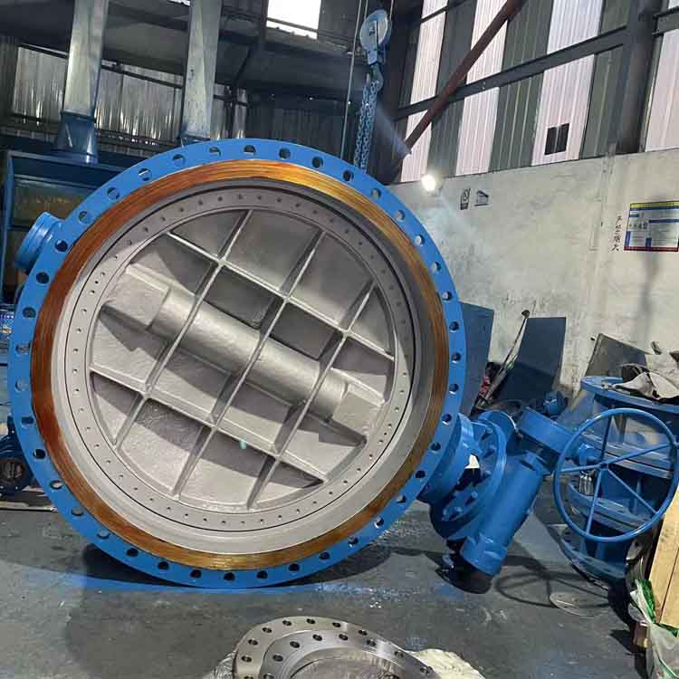 康信D343H-10C DN1600三偏心硬密封法兰蝶阀
