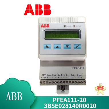 PFEA111-20-ABB-继电器 PPD113B01-10-150000,3009,IS215UCVEH2A