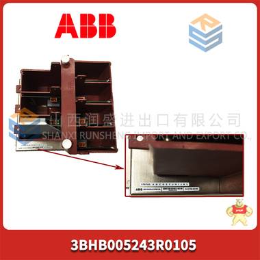 ABB 3BHB005243R0105大型伺服系统电机驱动器 