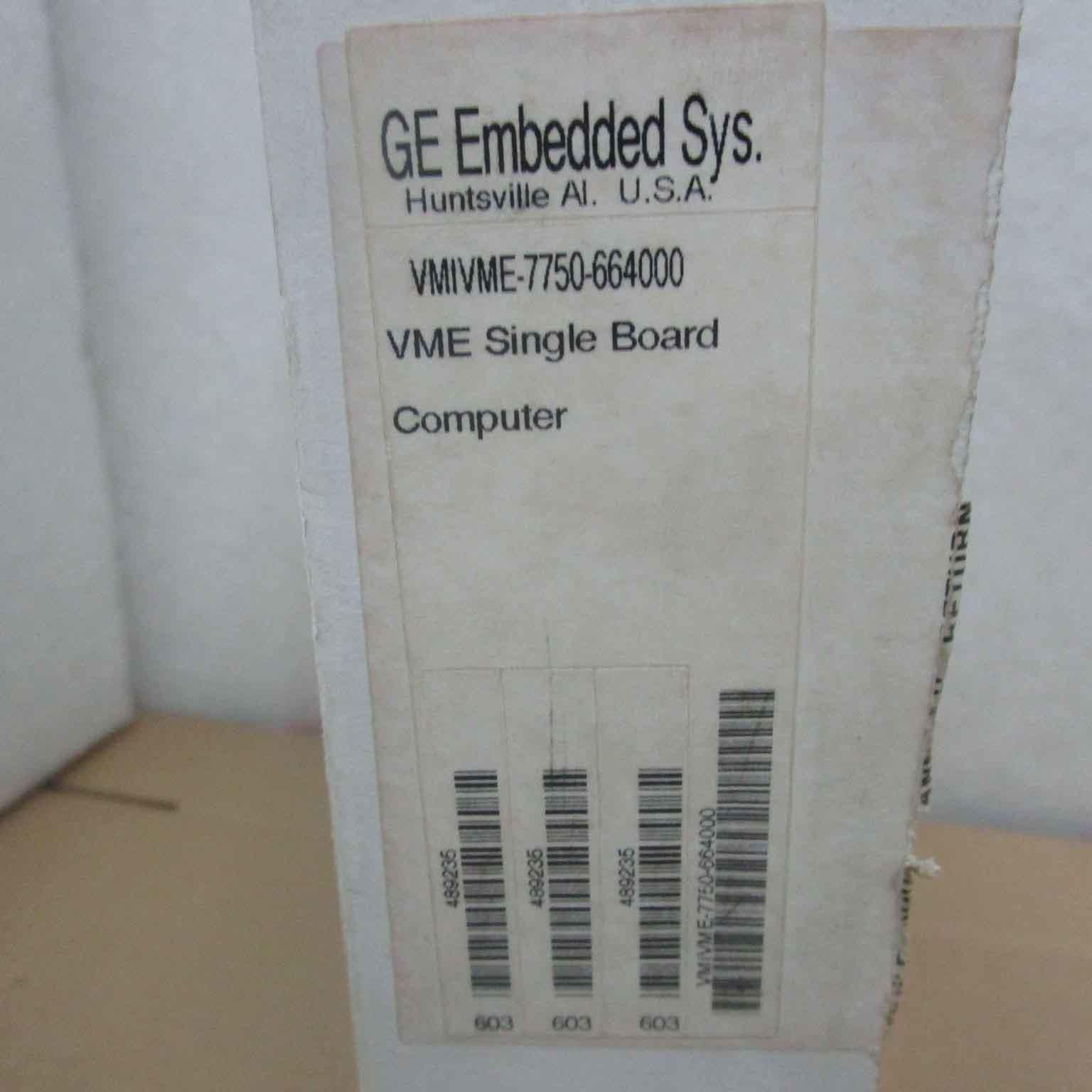 VME-7750-664000 GE 质保一年
