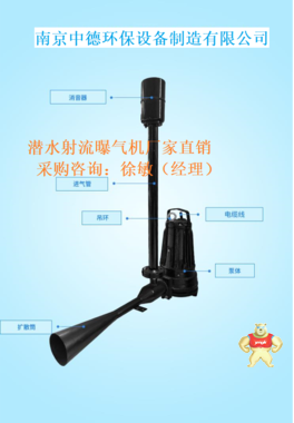 供应潜水射流曝气机；射流式潜水曝气机怎么选型安装；QSB5.5潜水射流式曝气机标准状态下清水的充氧量 射流式潜水曝气机销售,射流式潜水曝气机用途,射流式潜水曝气机图片,射流式潜水曝气机价格,射流式潜水曝气机厂家直销