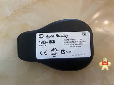 低价出售95新拆机罗克韦尔AB通讯套件Allen-Bradley 1203-USB 