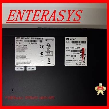 ENTERASYS A4H254-8F8T交换机 ENTERASYS	A4H254-8F8T,A4H254-8F8T
