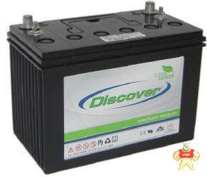 Discover蓄电池 EV12A-A 12V140AH 牵引工业电池 登高车 洗地机 高尔夫球车电池 加拿大Discover蓄电池,EV12A-A