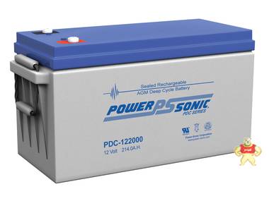 法国Power-Sonic蓄电池 AGM 深循环 PDC-122000 高功率 高倍率电池12V214AH 法国Power-Sonic蓄电池,AGM蓄电池,深循环蓄电池,PDC-122000