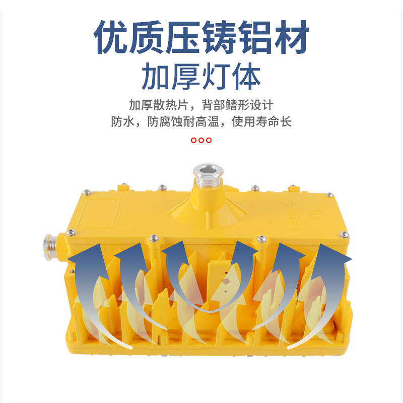BATL58 LED防爆灯50W防腐泛光灯加油站车间化工厂仓库照明投光射灯耐高温