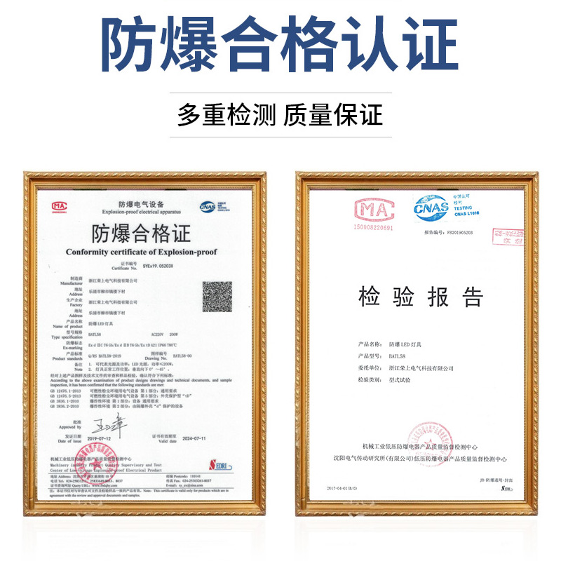 BATL58 LED防爆灯50W防腐泛光灯加油站车间化工厂仓库照明投光射灯耐高温
