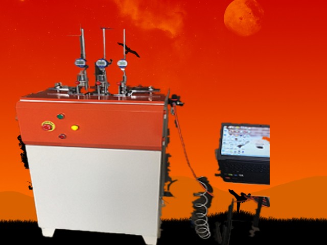 塑料热变形维卡温度试验仪RBWK-600A（6路立式） 热变形维卡软化温度试验机,热变形维卡温度测定仪,热变形维卡测试仪