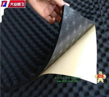 厂家生产大业腾飞单面带胶鼓风机防火消音海绵条 海绵,泡棉,海棉,带胶海绵