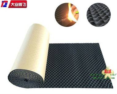 厂家生产大业腾飞单面带胶鼓风机防火消音海绵条 海绵,泡棉,海棉,带胶海绵