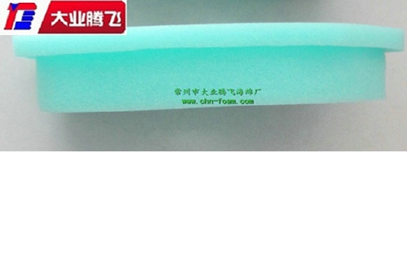水草绿色网孔海绵