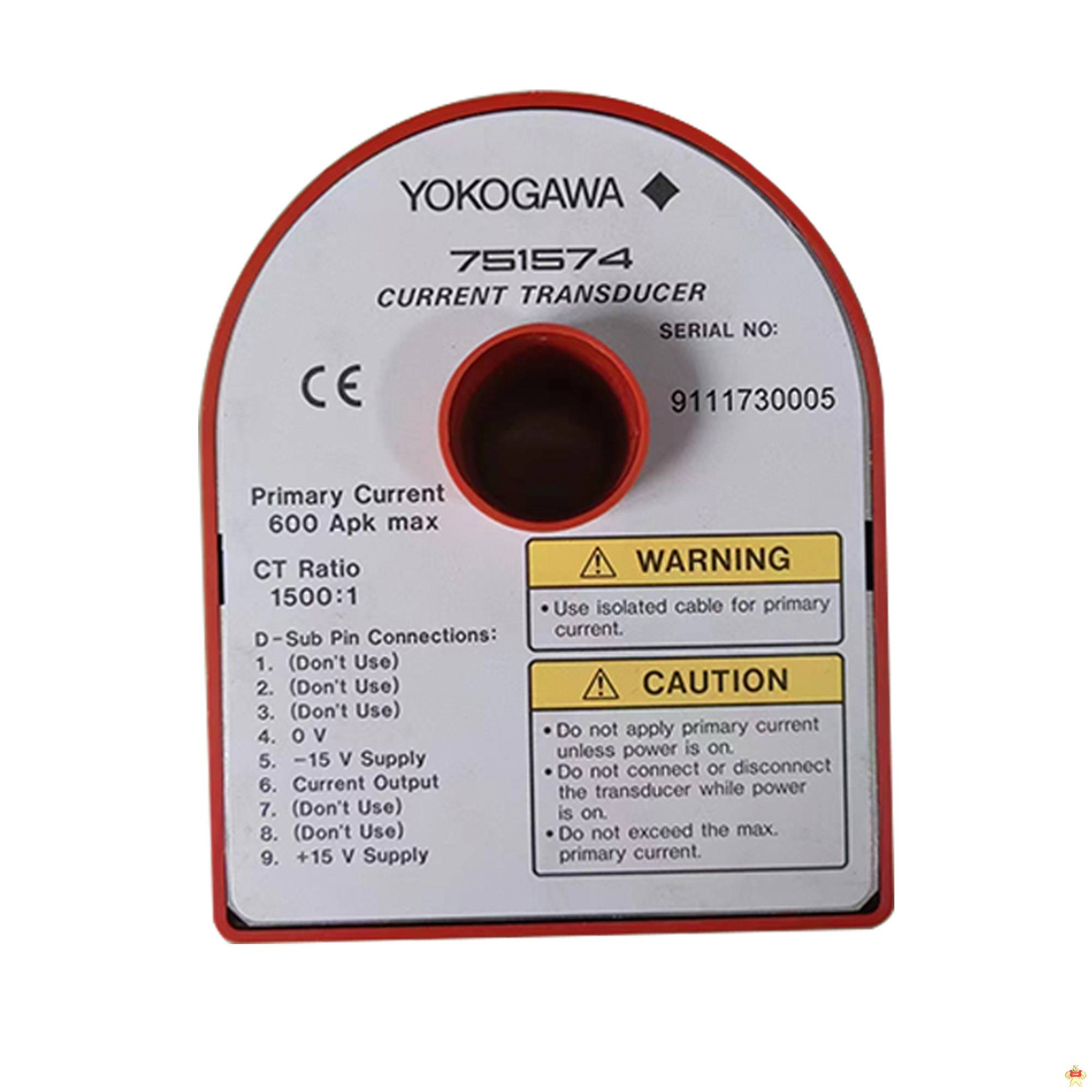 YOKOGAWA橫河751574傳感器電流互感器 橫河傳感器,橫河751574,橫河互感器,橫河電流傳感器,橫河電流互感器