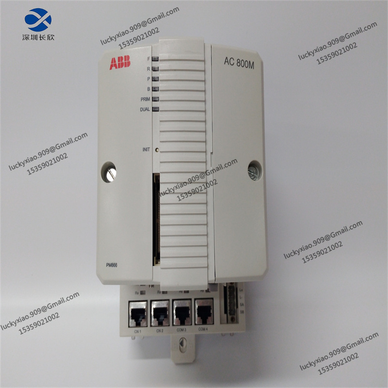 ABB  XVC767AE102 3BHB007209R0102  控制器可通过 800xA 控制构建器进行配置