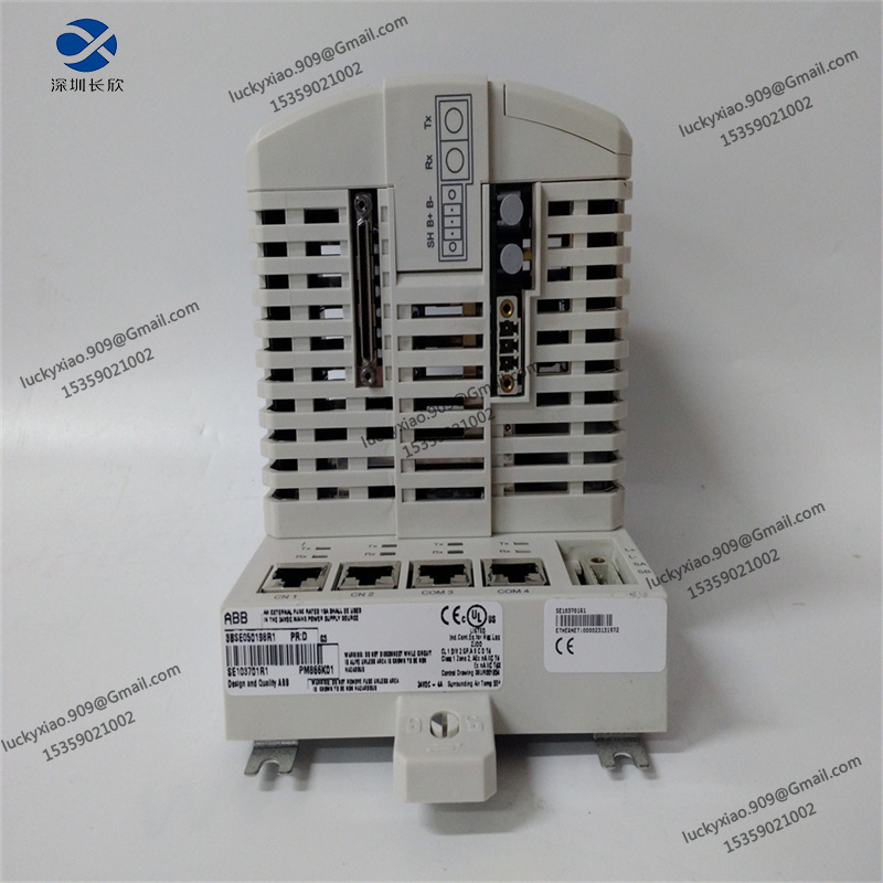 ABB  XVC767AE102 3BHB007209R0102  控制器可通过 800xA 控制构建器进行配置