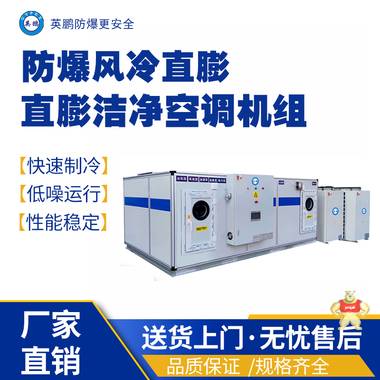 英鹏防爆风冷直膨空调机组40匹 防爆洁净空调机组,防爆恒温恒湿直膨空调机组,防爆屋顶式空调机组,防爆风冷空调机组,防爆水冷空调机组
