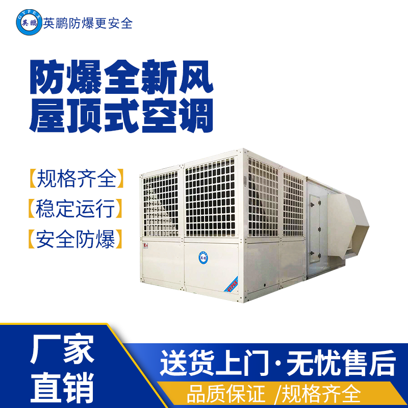 英鹏防爆风冷直膨空调机组40匹 防爆洁净空调机组,防爆恒温恒湿直膨空调机组,防爆屋顶式空调机组,防爆风冷空调机组,防爆水冷空调机组