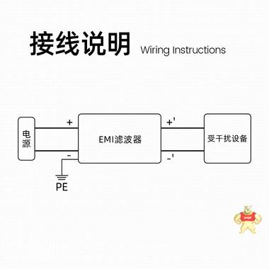 赛纪SJD210D 直流单级电源滤波器EMI滤波净化器 滤波器,电源滤波器,低通滤波器,无源滤波器,直流滤波器