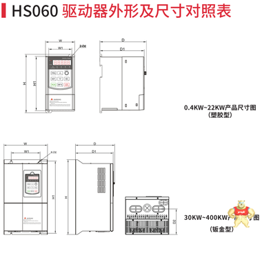 火山驱动器变频器HS080-4T-11GE/15PB HS080-4T-15GB/18.5PB 