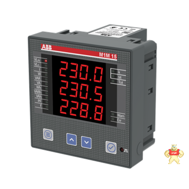 电压数显表M1M 15 Modbus 