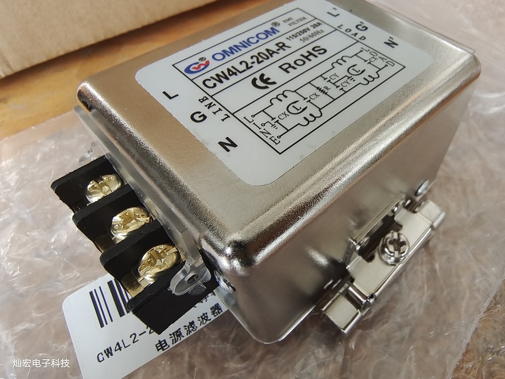 OMNICOM电源滤波器CW12B-40A-S CW12B-40A-R