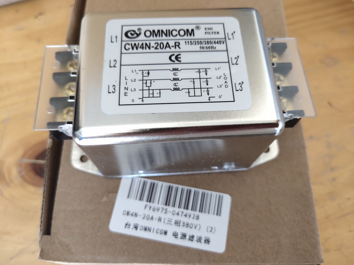 OMNICOM电源滤波器CW12B-40A-S CW12B-40A-R
