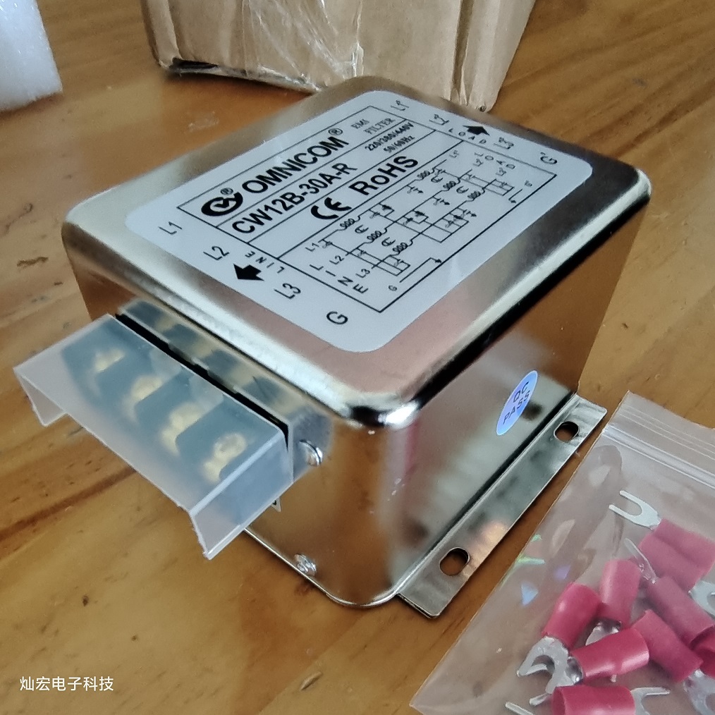 OMNICOM电源滤波器CW12B-40A-S CW12B-40A-R
