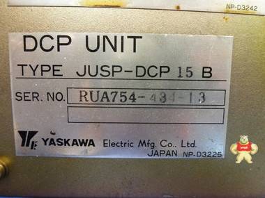 YASKAWA  JUSPDCP-15 