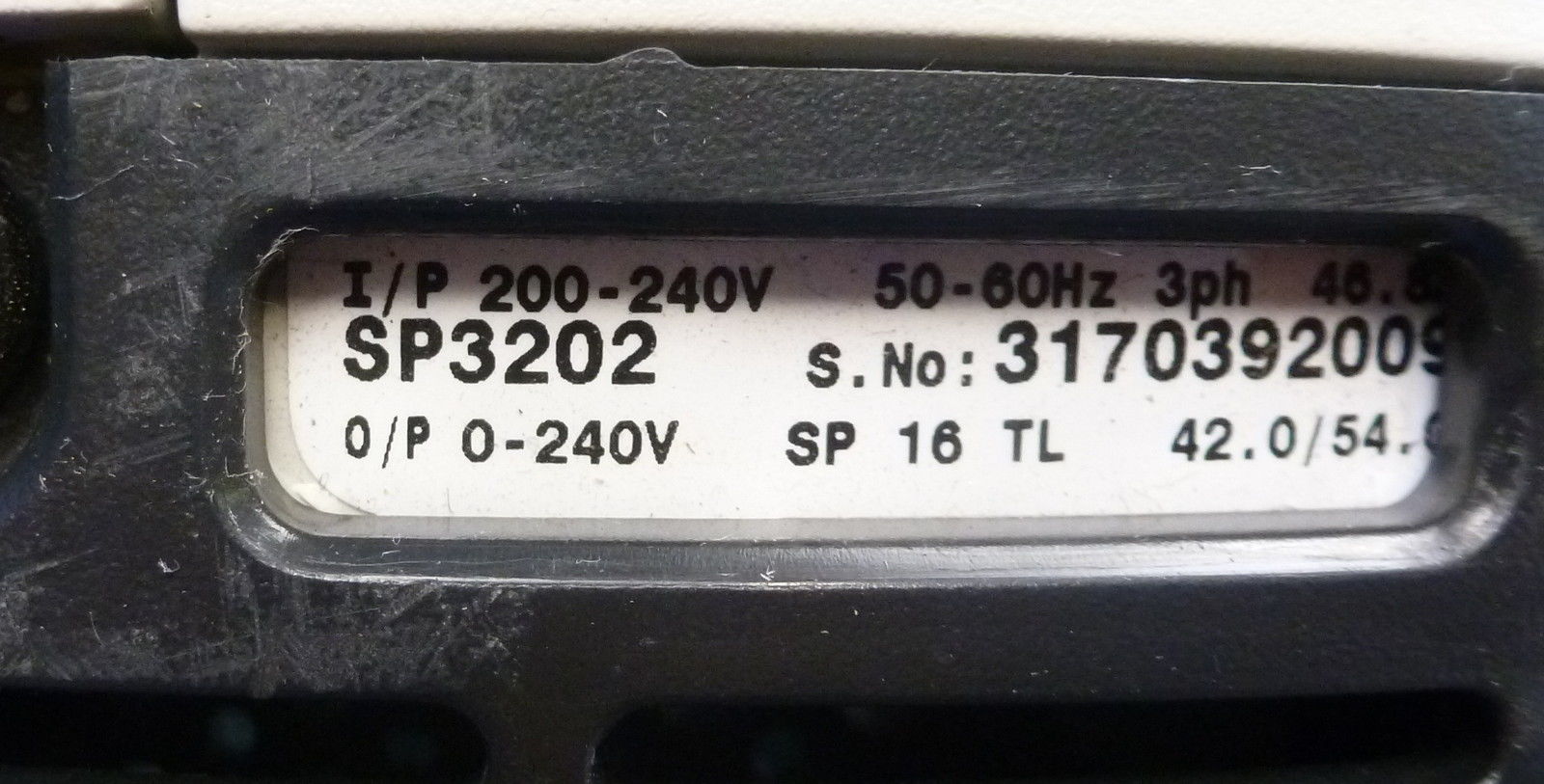 Control Techniques SP3202