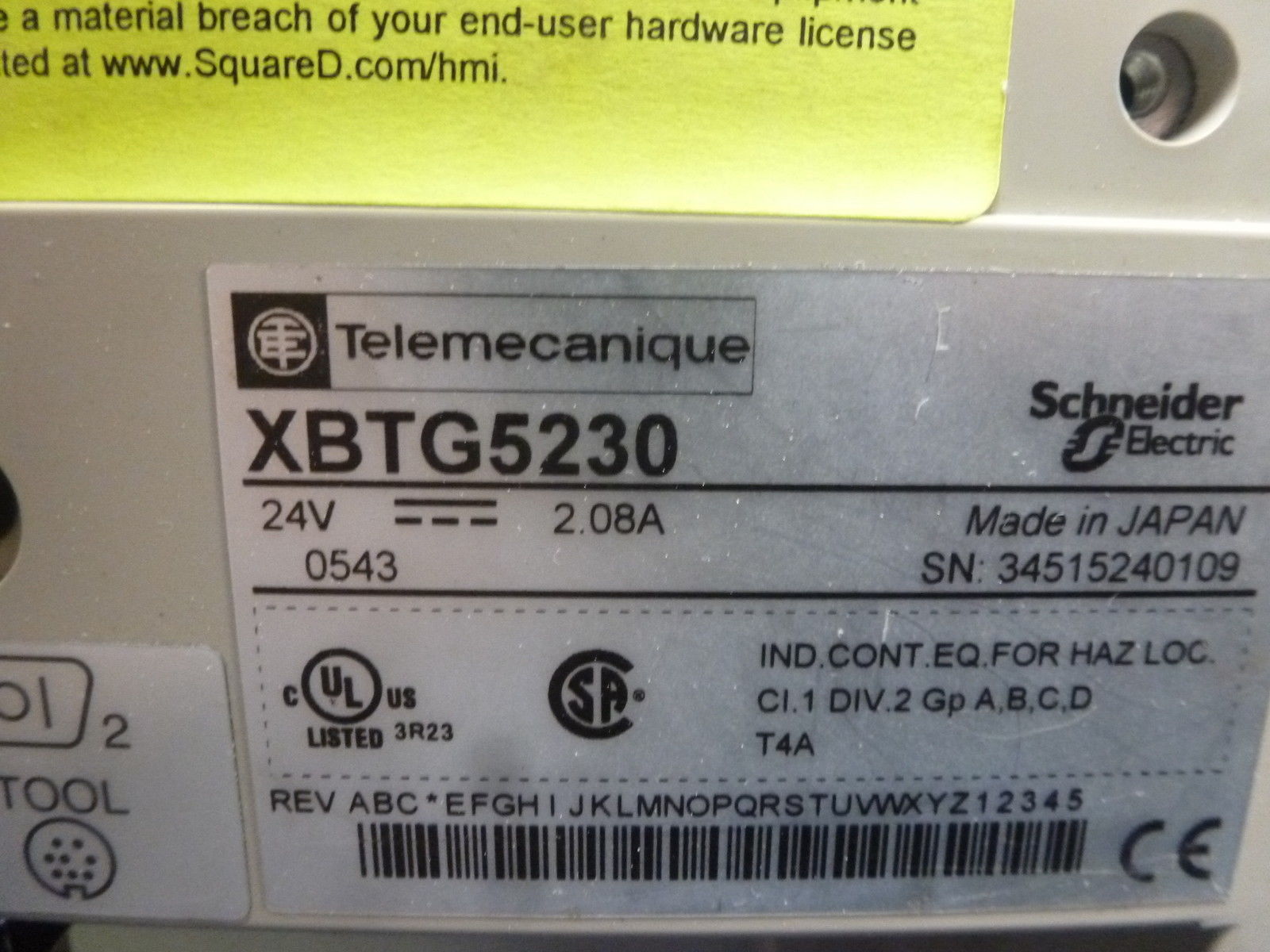 TELEMECANIQUE XBTG5230