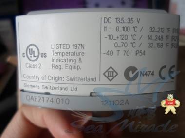 現(xiàn)貨 SIEMENS西門子 QAE2174.010 管道水管溫度傳感器4-20mA 上海順鳴實(shí)業(yè) 