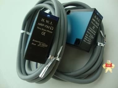 HWL方型对射光电开关HRP-T52现货在售自由电压原装进口质保2年 