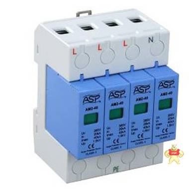 上海雷迅ASP AM2-40/4 二级电源电涌保护器防雷器 